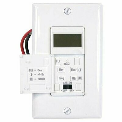 In Wall Digital Timer 7 Day Programmable