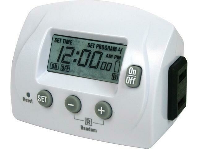 24hr 2 Prong Digital Timer