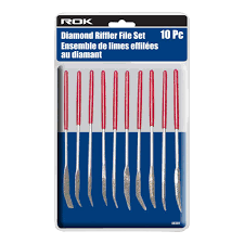 10PC DIAMOND RIFFLER FILE SET