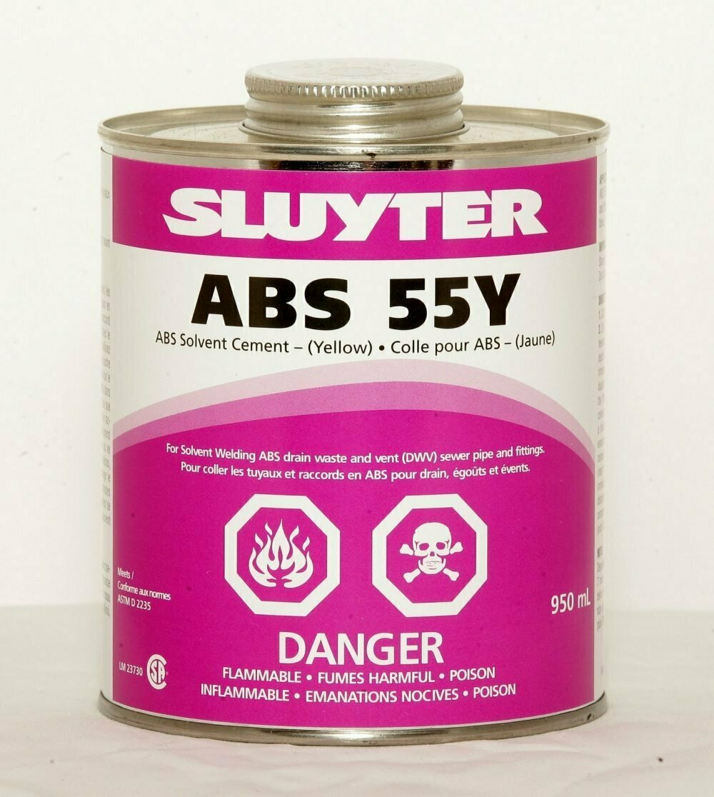 125ml ABS Cement Yellow