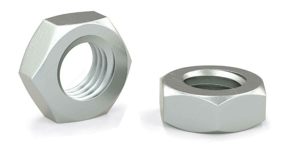 6-32 HEX NYLON NUT ZINC