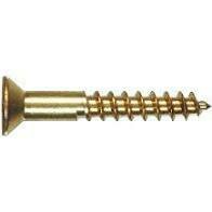 Brass Flat Head Phillips  Wood #8