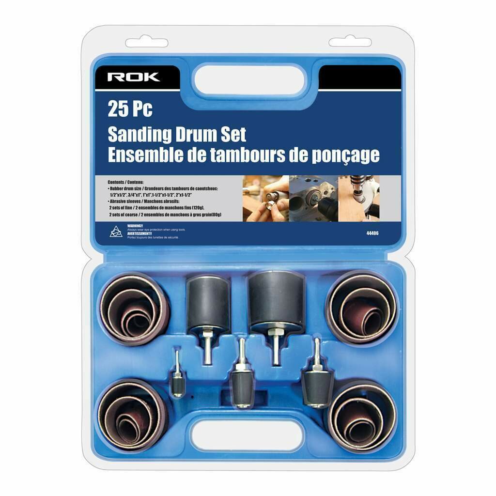 SANDING DRUM SET 25PC
