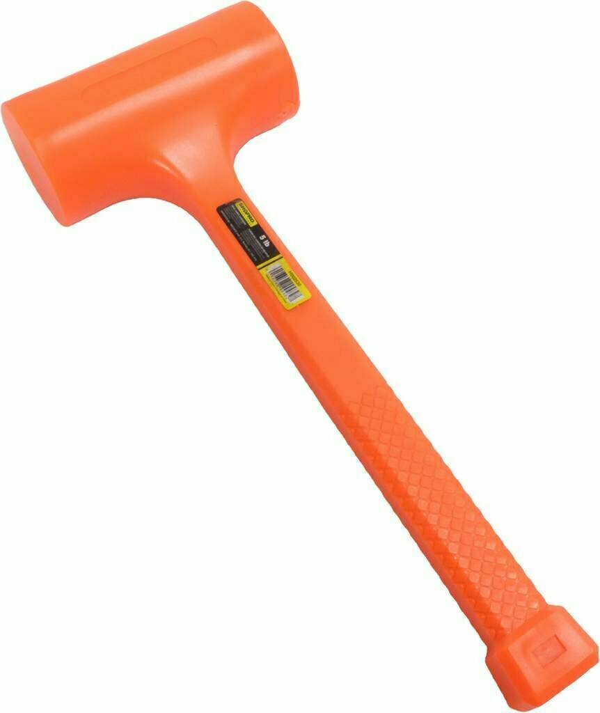 SHOPRO 5LB DEADBLOW HAMMER ORANGE