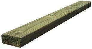 ACQ Treated Hemlock 2” x 4” - 12'