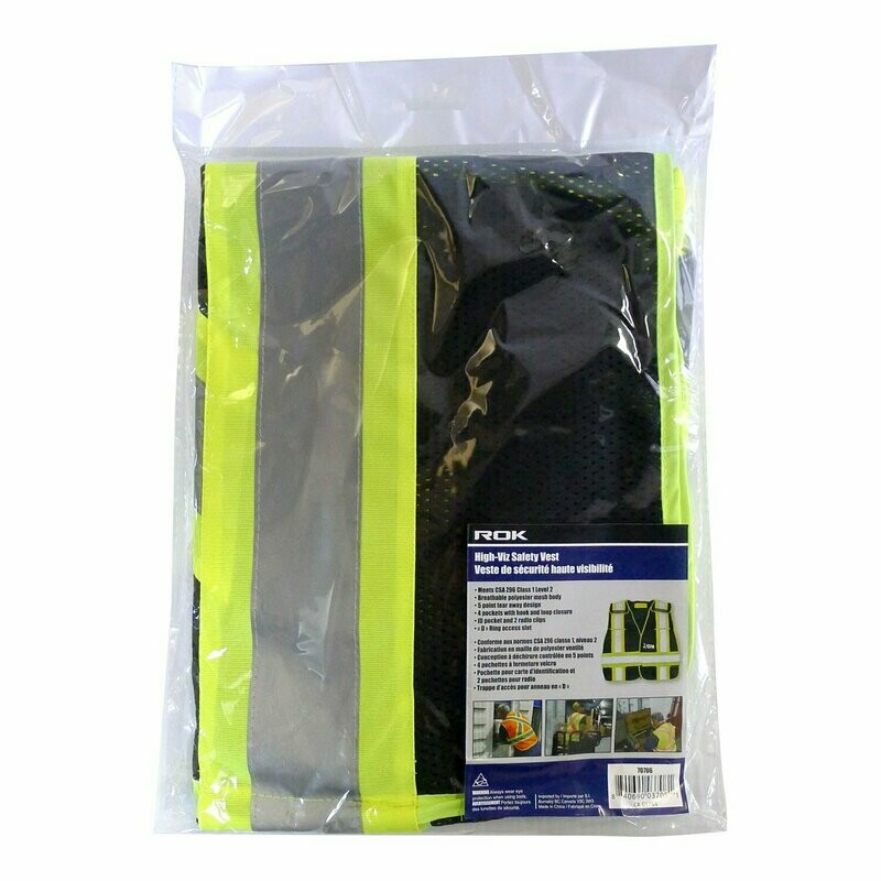 HIGH-VIZ SAFETY VEST