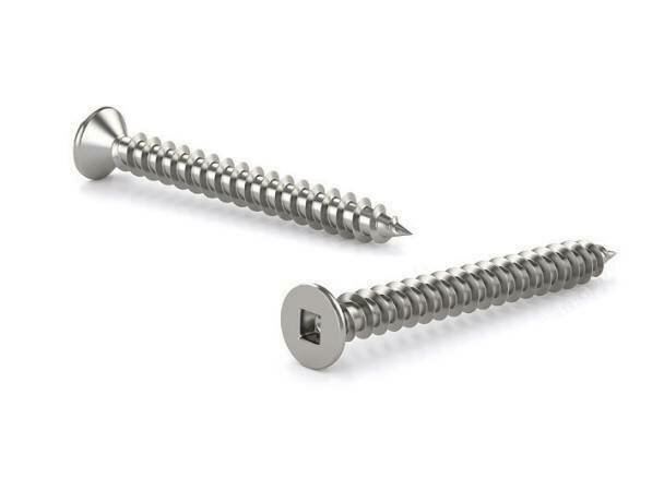 #8 X 2-1/2" Stainless Steel Screws Flat Head