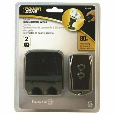 Remote Control Outdoor Outlet