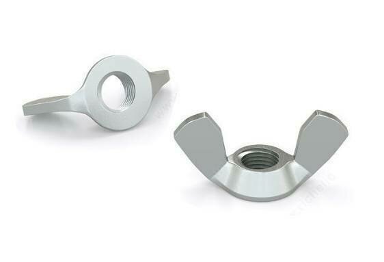 8-32 WING NUT ZINC 6PK