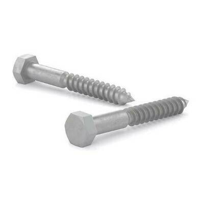 3/8 3/8" X 2" Lag Screws Galvanized