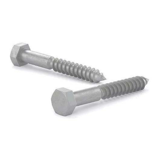 1/2" X 8" Lag Screws Galvanized