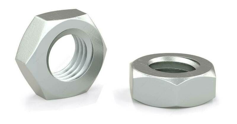 6-32 HEX NYLON NUT ZINC
