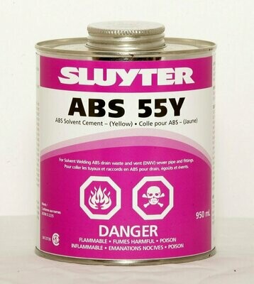 125ML ABS CEMENT YELLOW