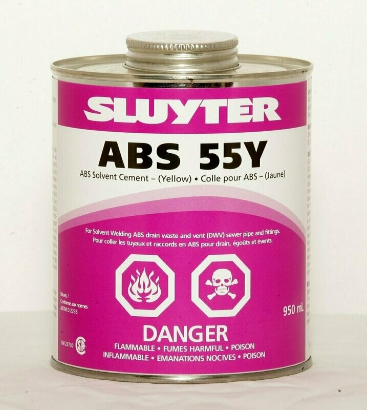 125ml ABS Cement Yellow