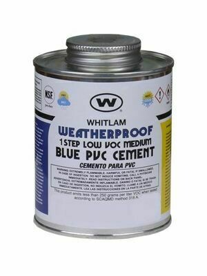 WEATHERPROOF PVC CEMENT LOW VOC 8oz