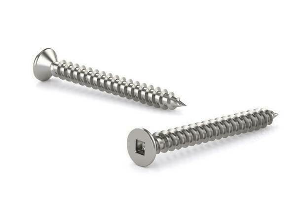 #10 X 5/8" Stainless Steel Screws Flat Head