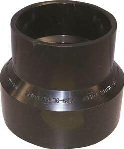 4" X 3" ABS COUPLING