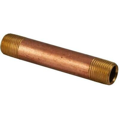 3/4" X 6" Brass Nipple