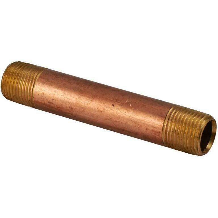 3/8" X 4" Brass Nipple