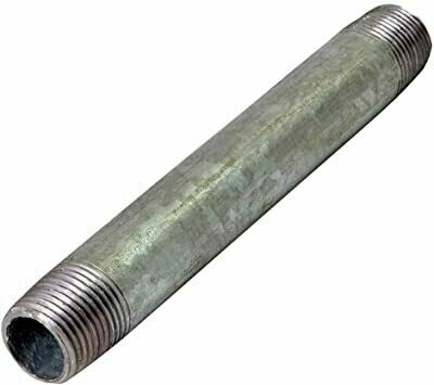 1/4" X 6" Galvanized Nipple
