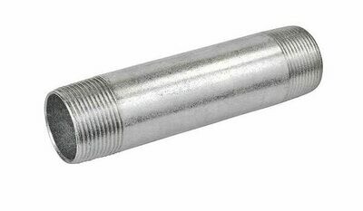 1/4 1/4" X 3" Galvanized Nipple