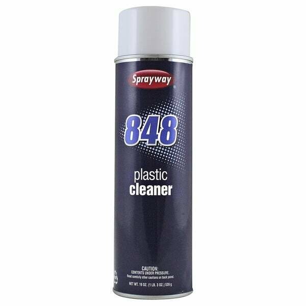 Sprayway 848 Plastic Cleaner 19oz Spray