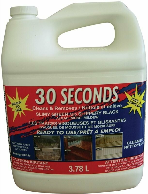 30 SECONDS READY TO USE 3.78L