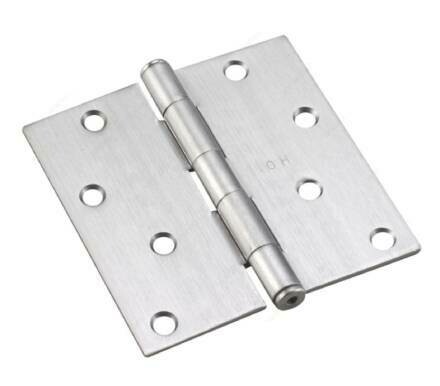 4" BUTT HINGE SQUARE CORNERS