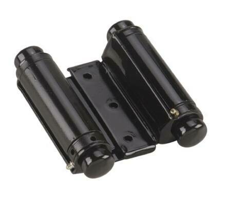 3" SPRING HINGE BLACK DOUBLE ACTION