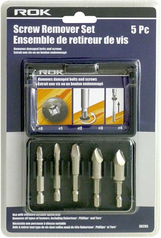 5PC SCREW REMOVER SET