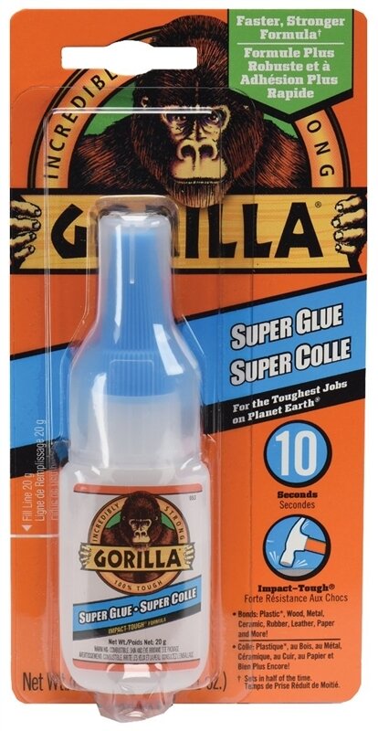 GORILLA SUPER GLUE 20G BOTTLE