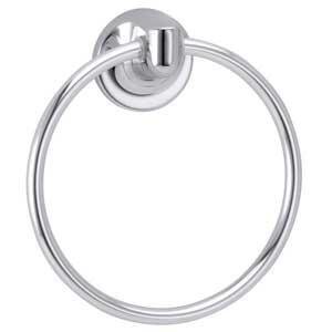 INFINITY TOWEL RING NICKEL