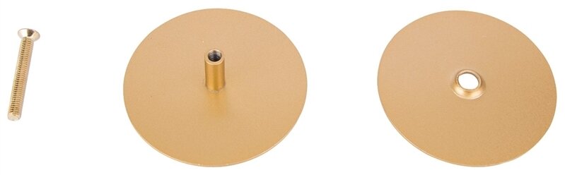 2-5/8" HOLE COVER BRASS
