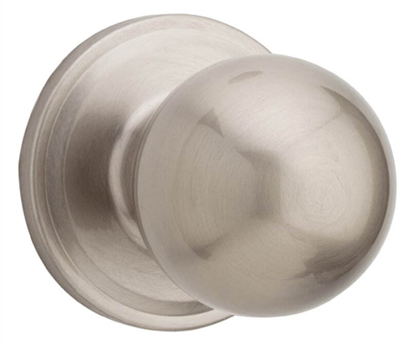 HUNTINGTON PASSAGE SATIN NICKEL KNOB