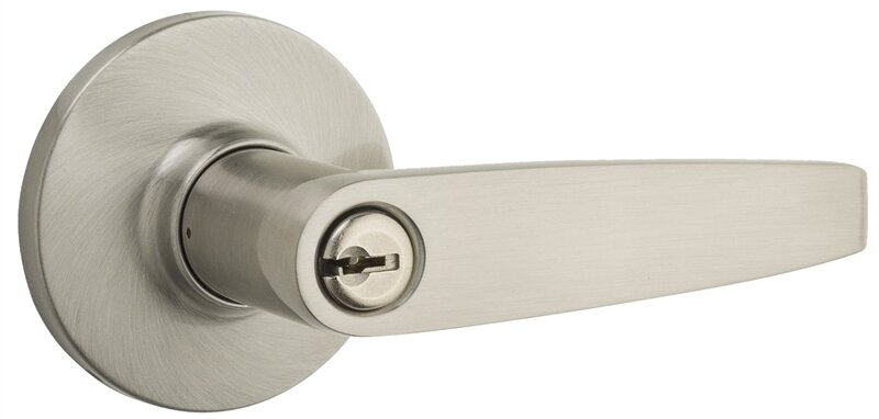 WINSTON ENTRY SATIN NICKEL LEVER
