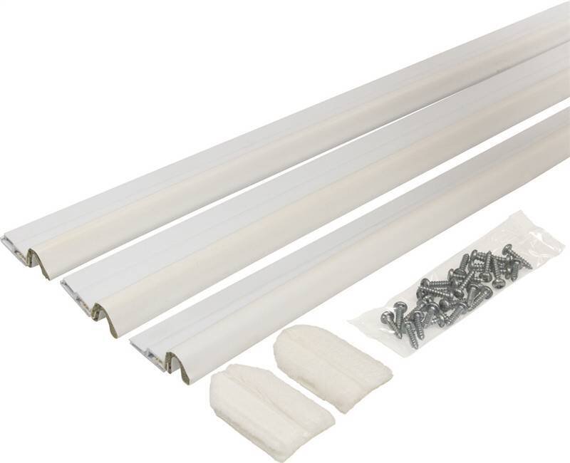 DOOR JAMB ALUM & POLY-FOAM WHITE