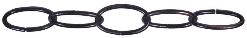 OVAL CHAIN #10 BLACK