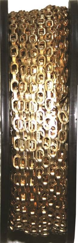 SAFETY CHAIN BRIGHT BRASS