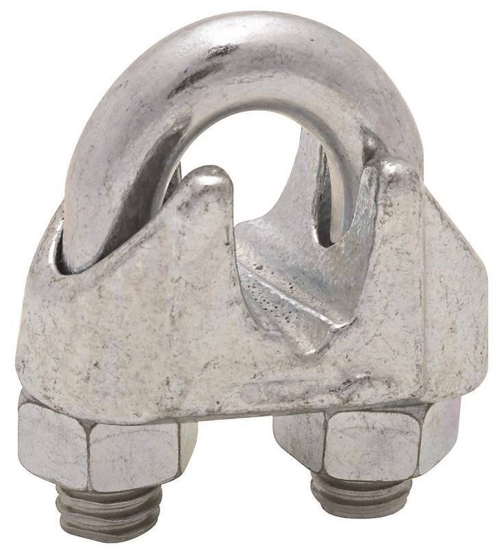 WIRE ROPE CLEAT 3/8" 3025X-B