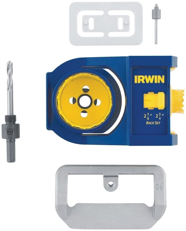 IRWIN DOOR LOCK BIMETAL KIT
