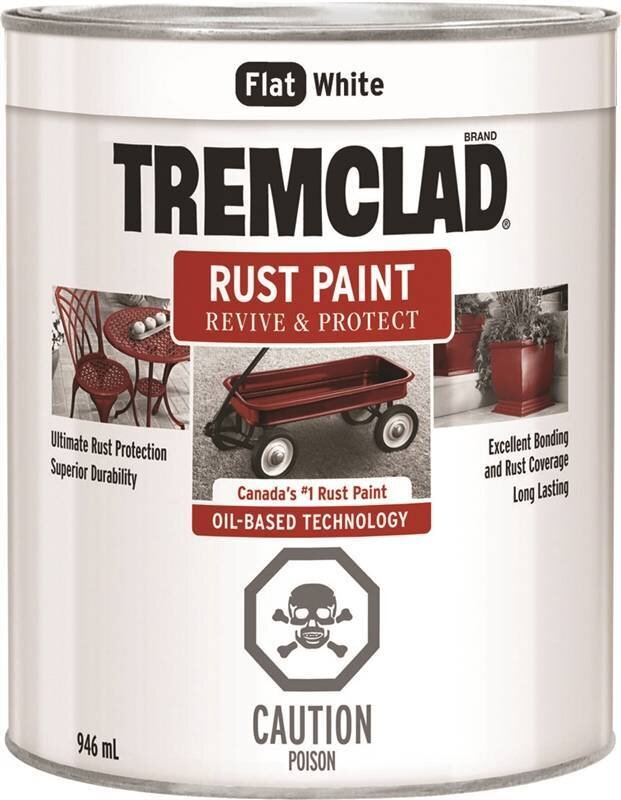 TREMCLAD WHITE FLAT 946ML
