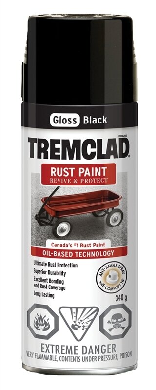 TREMCLAD BLACK GLOSS AERO 340G