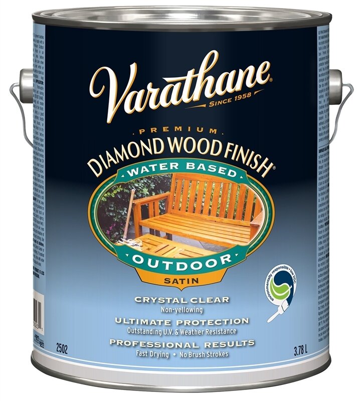 CLEAR SATIN EXTERIOR VARATHANE