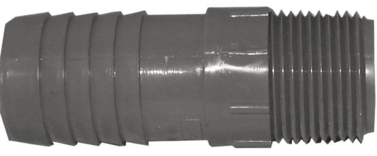1/2" X 3/4" POLY X MIP COUPLING