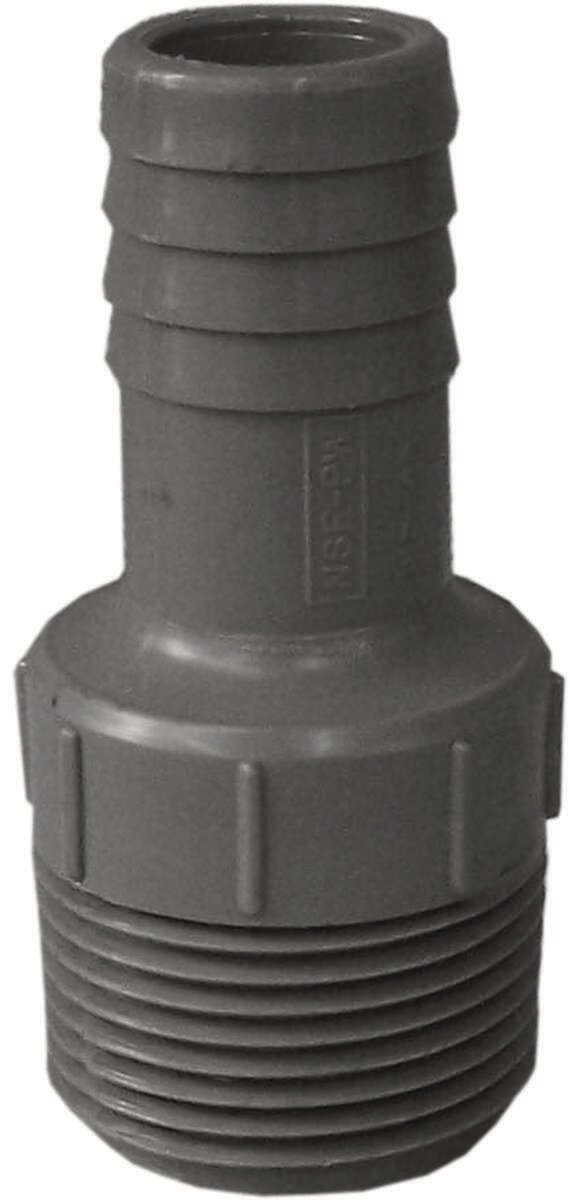 1" X 3/4" Poly X MIP Coupling