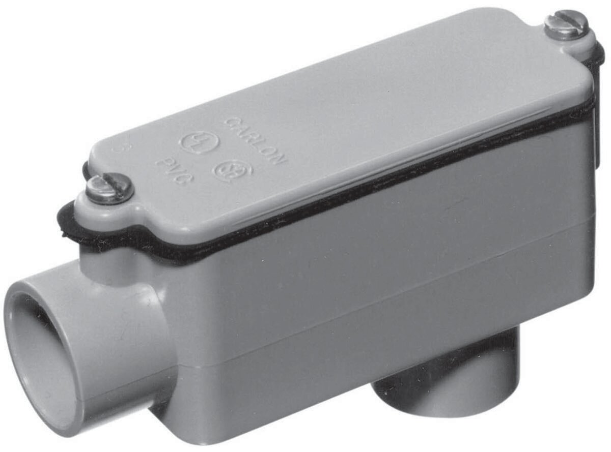 1" Conduit LB Box PVC