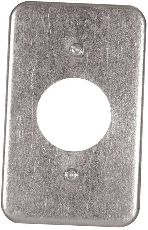 SINGLE HOLE PLATE GALV