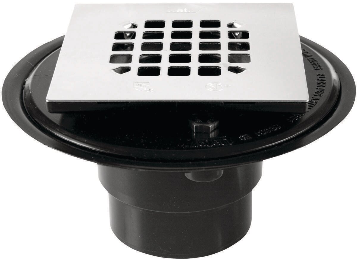 2" - 3" SS Square Shower Drain