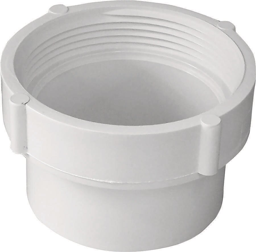3" PVC C/O WITH PLUG MALE & FEMALE