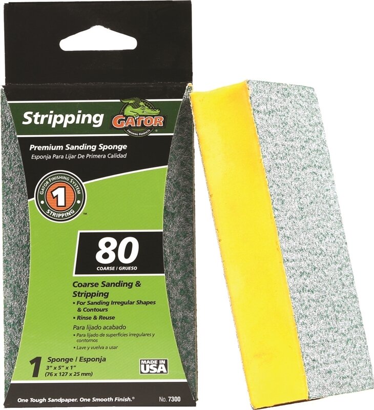GATOR SANDING SPONGE 80 GRIT